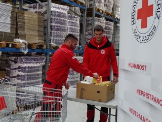 Opened Food Bank and Logistics Center of the Zagreb City Red Cross