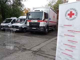 Opened Food Bank and Logistics Center of the Zagreb City Red Cross