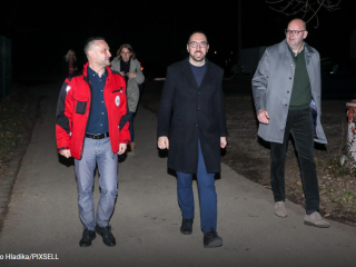 Mayor Tomislav Tomašević visited the homeless at the shelter in Kosnica on New Year's Eve