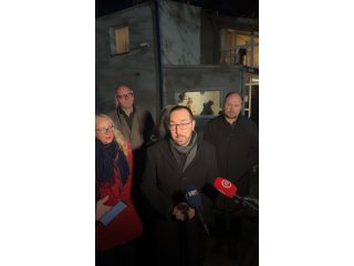 Mayor Tomašević visits the Homeless Shelter and emergency services on New Year's Eve