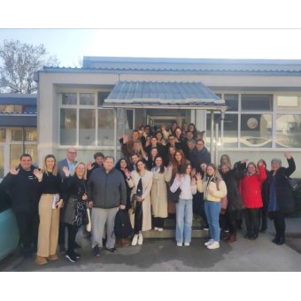 Social gerontology students from Alma Mater Europaea University (Maribor) visited social service providers in the City of Zagreb