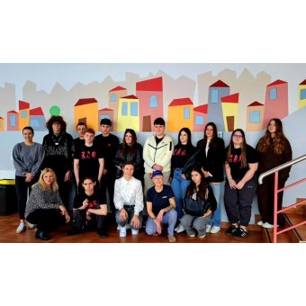 Visit of Students from the Industrial Mechanical Engineering School to the Dining Facility in Branimirova