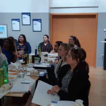 Students of Indiana University, School of Social Work visiting Dobri Dom