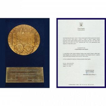 MEDAL OF THE CITY OF ZAGREB