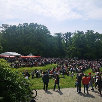 Traditional celebration of Labor Day in Maksimir Park